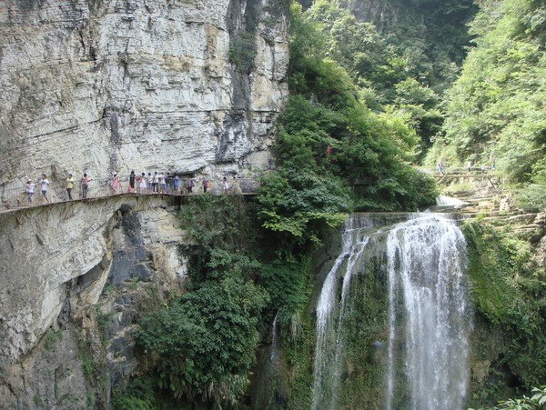 飞水谷景区