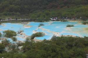 【去四川旅游团费用】黄龙单飞单卧七日|北京到黄龙景区旅游线路